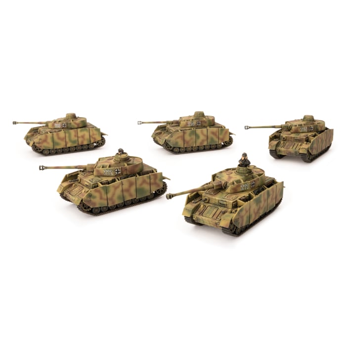 Panzer IV Tank Platoon (Plastic)