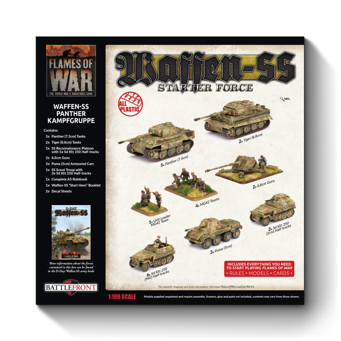 German Starter Force: Waffen-SS Panther Kampgruppe