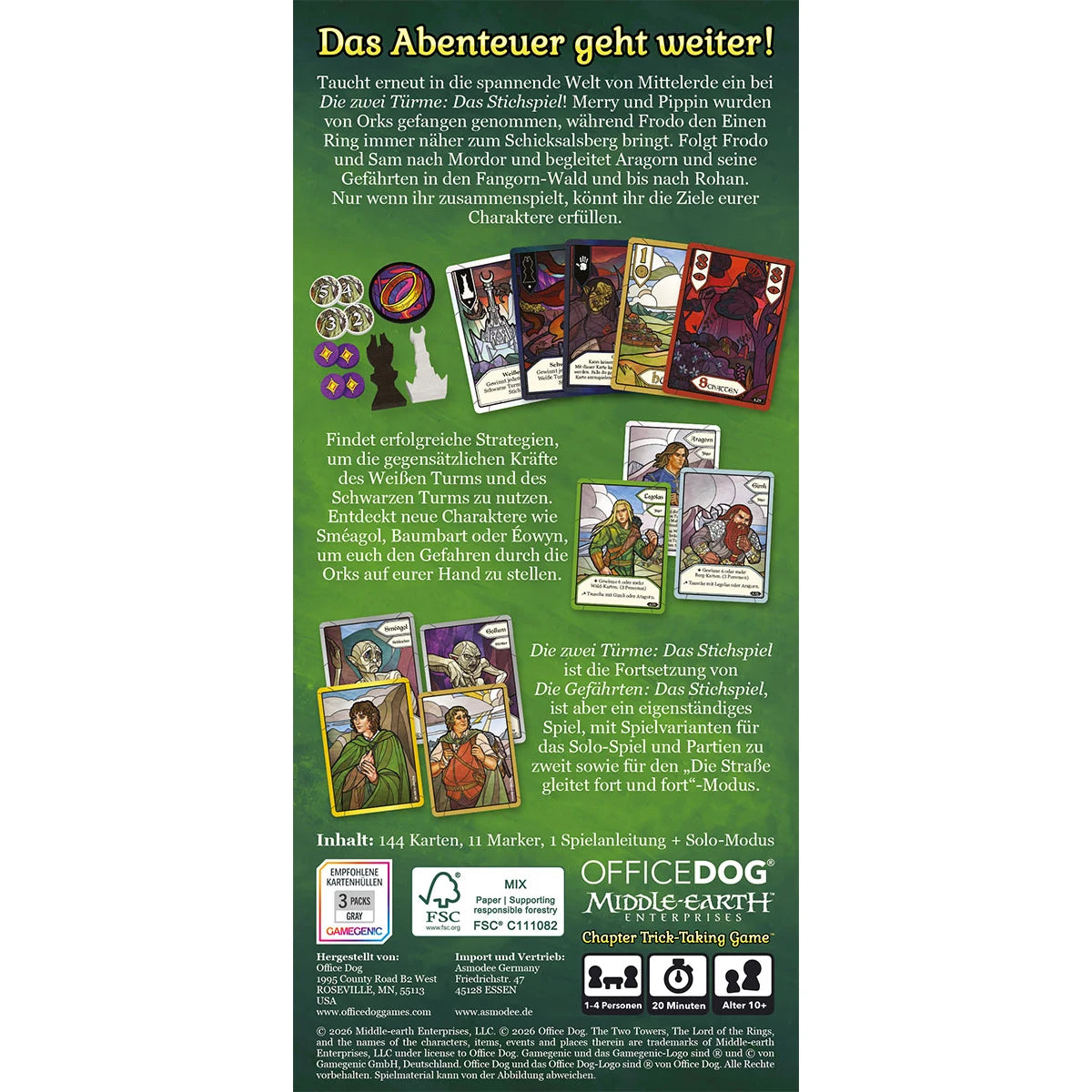 Der Herr der Ringe: Die zwei Türme – Das Stichspiel