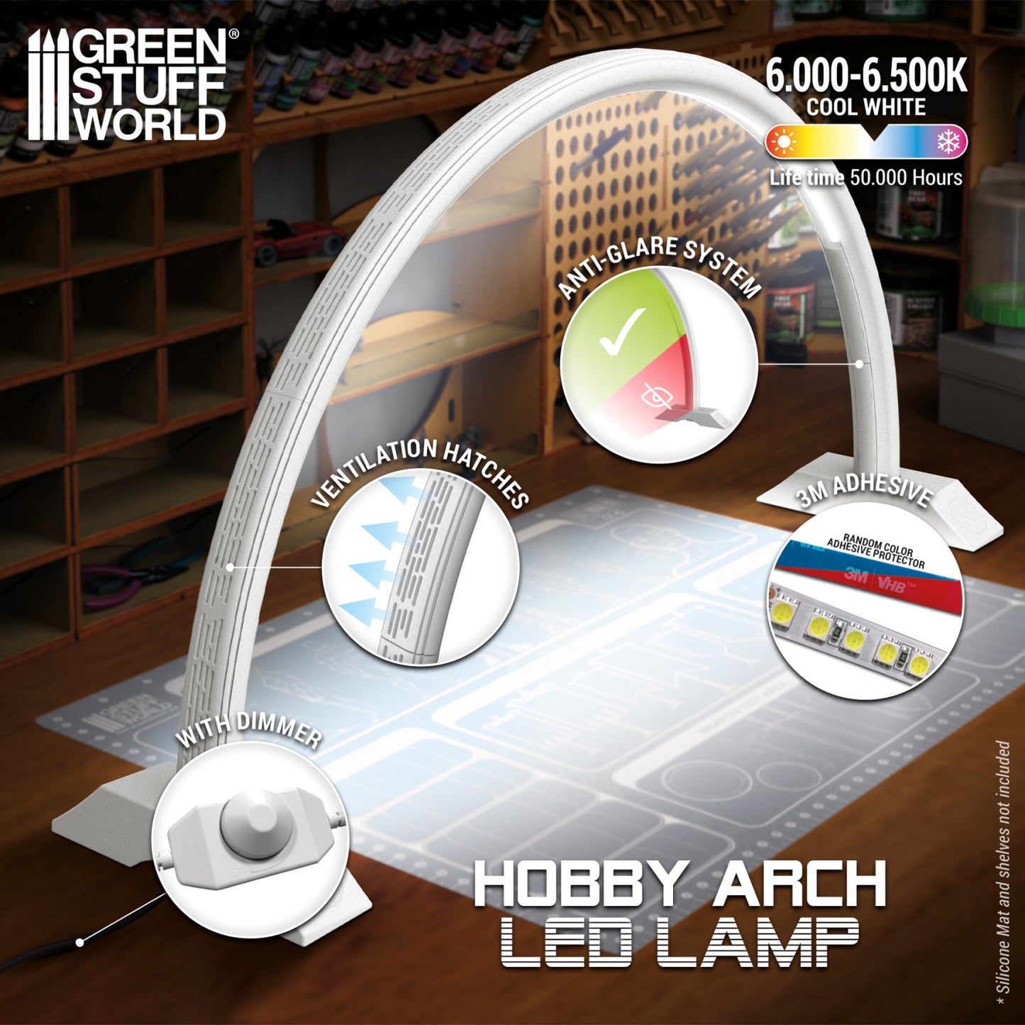 LED Bogenlampen Weiß
