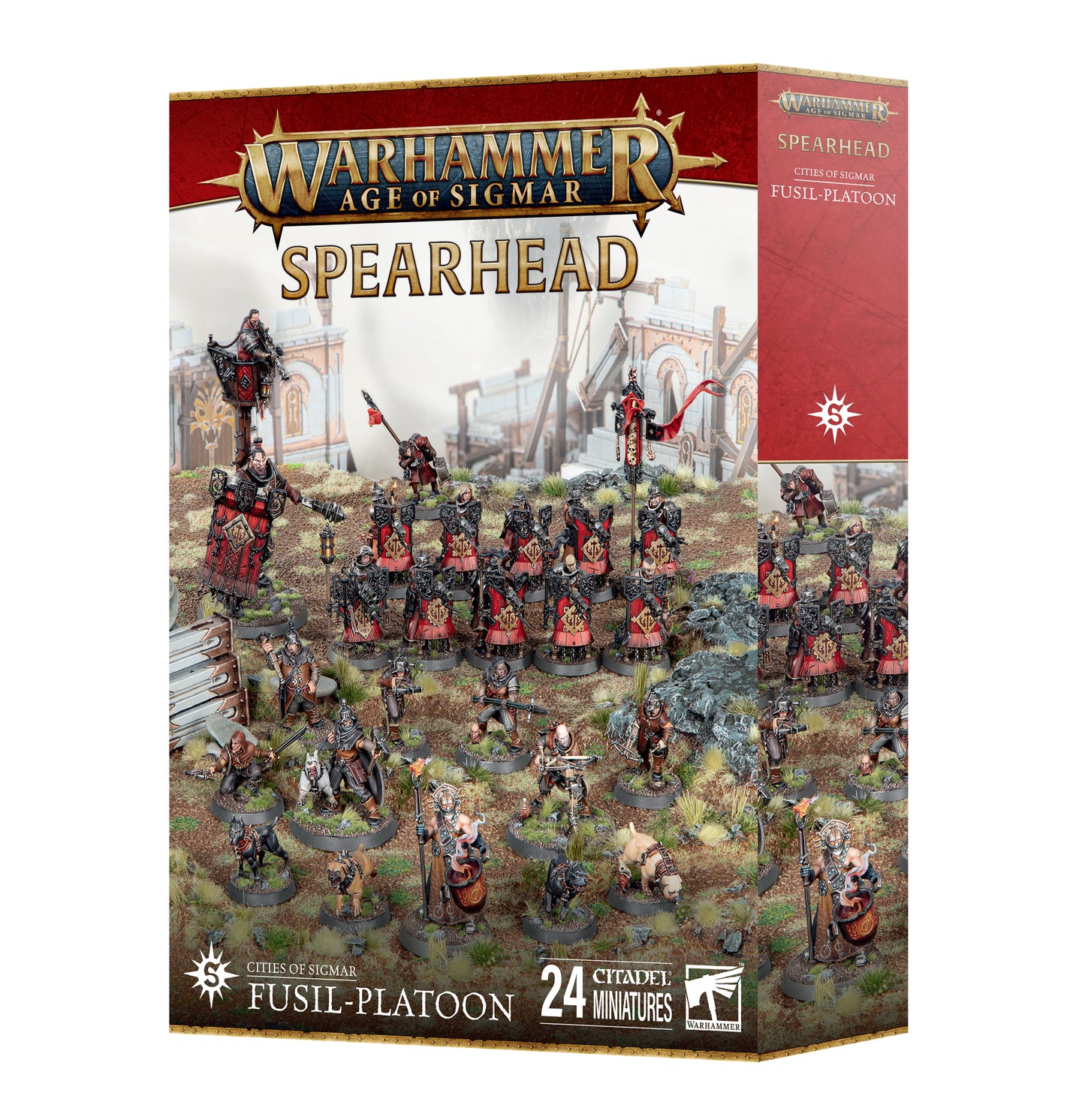 AoS: Spearhead: Cities of Sigmar Fusil Platoon