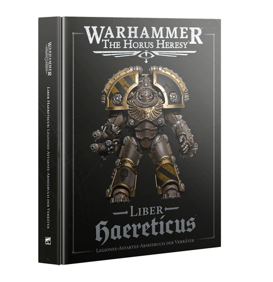 HORUS HERESY: LIBER HERETICUS (DEUTSCH) - Mängelexemplar