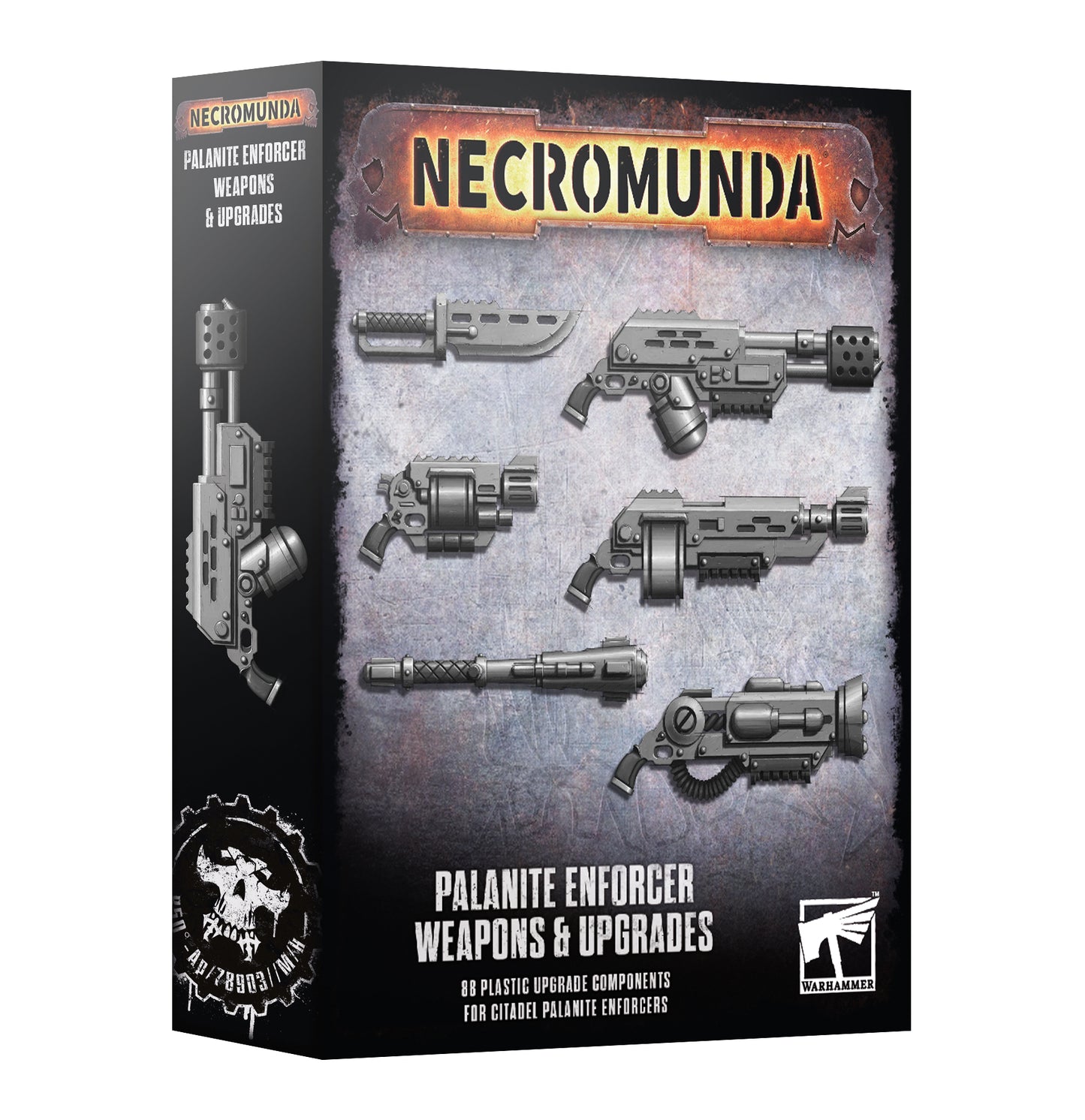 Necromunda Palanite Enforcer Weapons and Upgrades