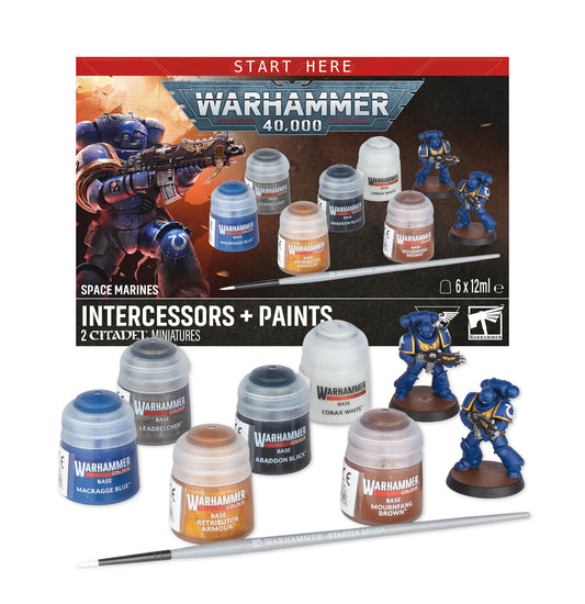Space Marines: Intercessoren + Farben