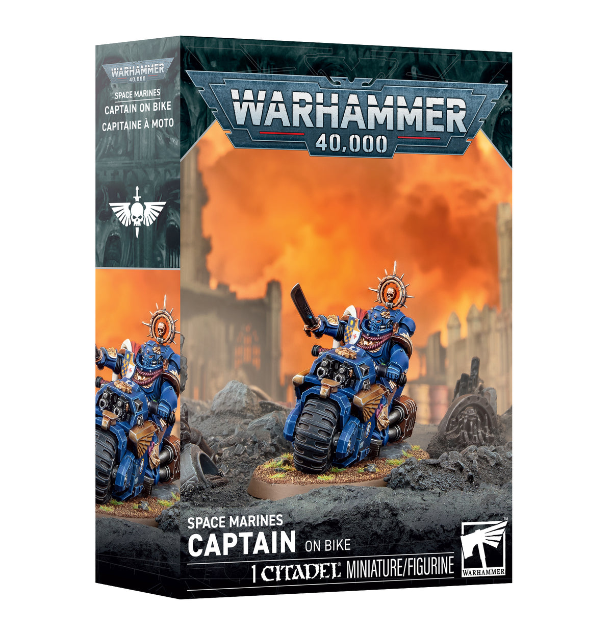 Preorder - SPACE MARINES: CAPTAIN AUF BIKE / Space-Marines-Captain-On-Bike