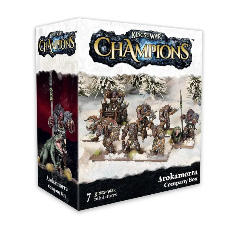 Kings of Wars Champions Arokamorra Company Box