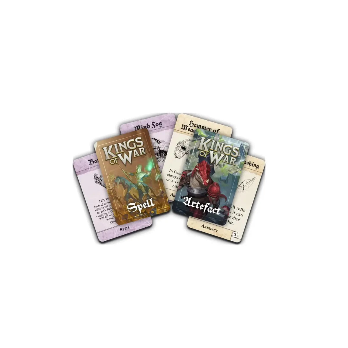 Kings of War: Spell and Artefact Cards (4th Edition