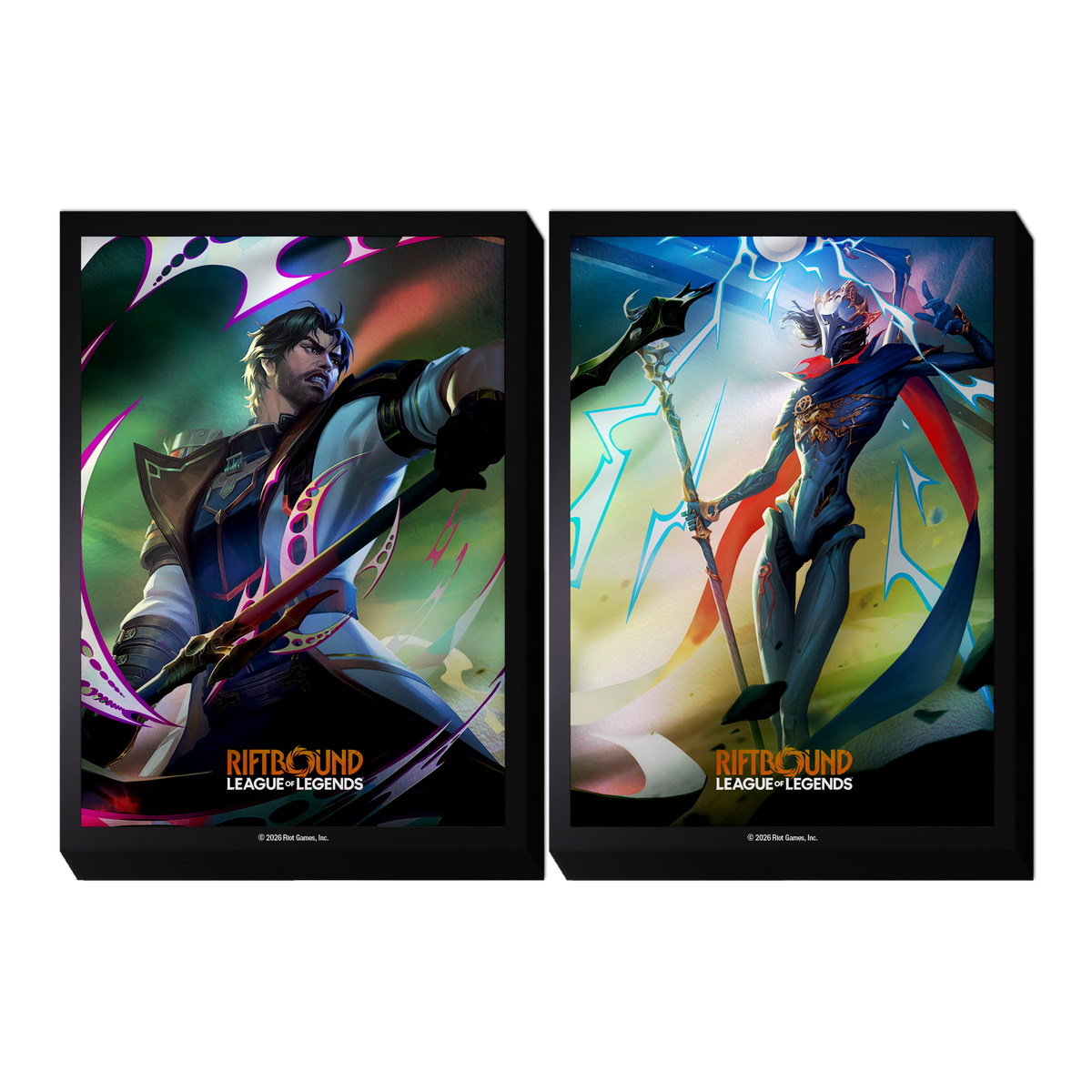 Riftbound: League of Legends TCG - Vendetta Art Sleeves: Jayce vs Viktor