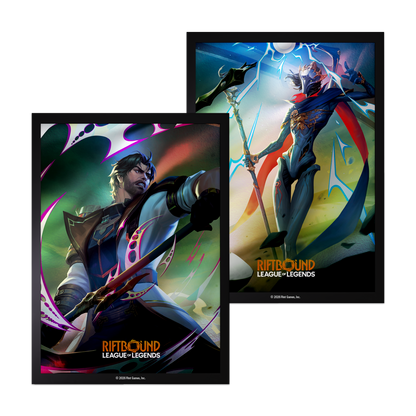Riftbound: League of Legends TCG - Vendetta Art Sleeves: Jayce vs Viktor