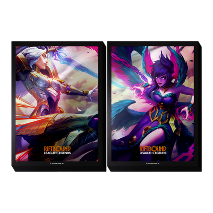 Riftbound: League of Legends TCG - Vendetta Art Sleeves: Kayle vs Morgana