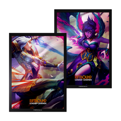 Riftbound: League of Legends TCG - Vendetta Art Sleeves: Kayle vs Morgana