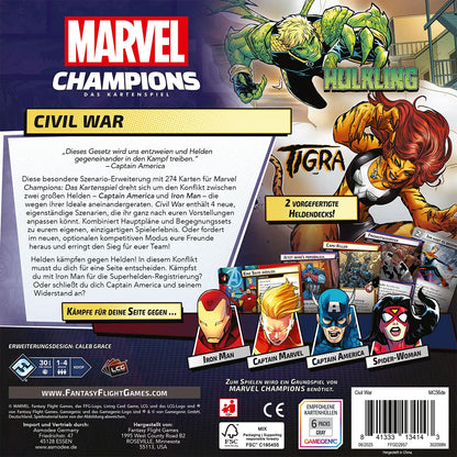 Marvel Champions: Das Kartenspiel – Civil War