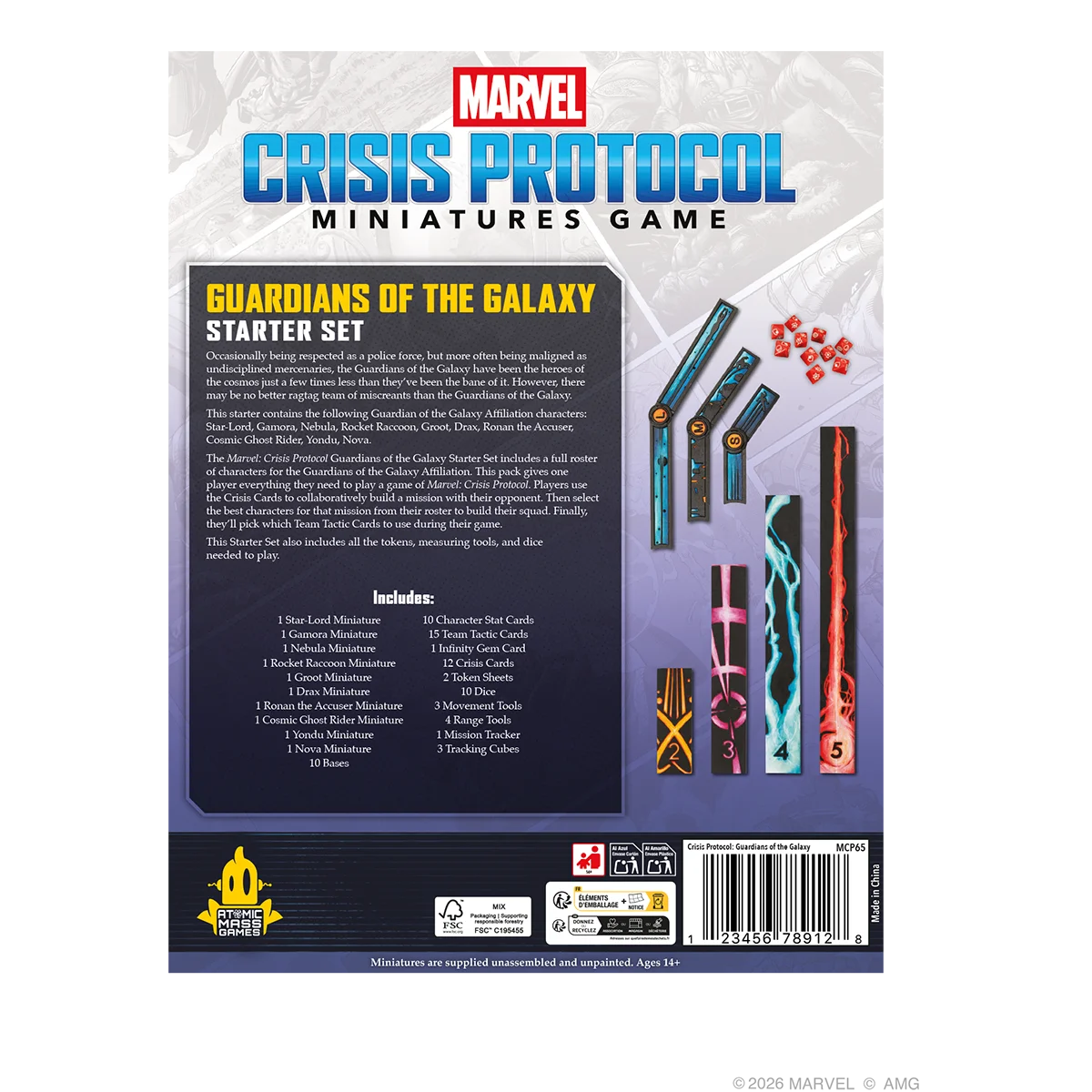Preorder - Marvel: Crisis Protocol – Guardians of the Galaxy Starter Set (Online Only)