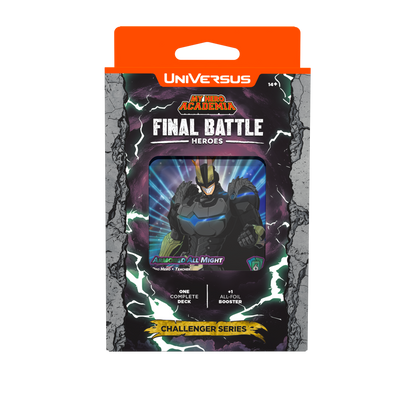 Preorder - Universus TCG - My Hero Academia: Final Battle Challenger Series - 1 Deck (Heroes oder Villains)