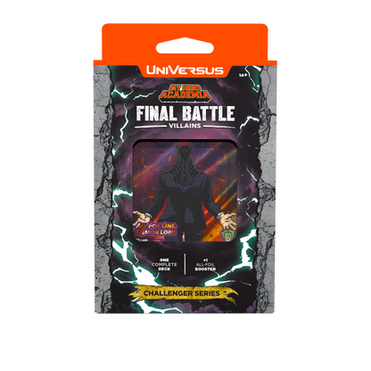 Preorder - Universus TCG - My Hero Academia: Final Battle Challenger Series - 1 Deck (Heroes oder Villains)
