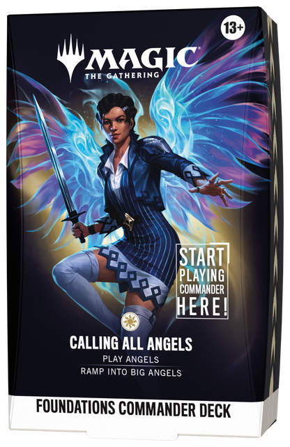 Preorder - Magic TCG - Foundations Starter Commander Deck Display (5 Decks) - DE