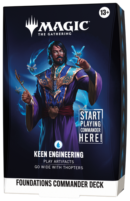 Preorder - Magic TCG - Foundations Starter Commander Deck Display (5 Decks) - DE