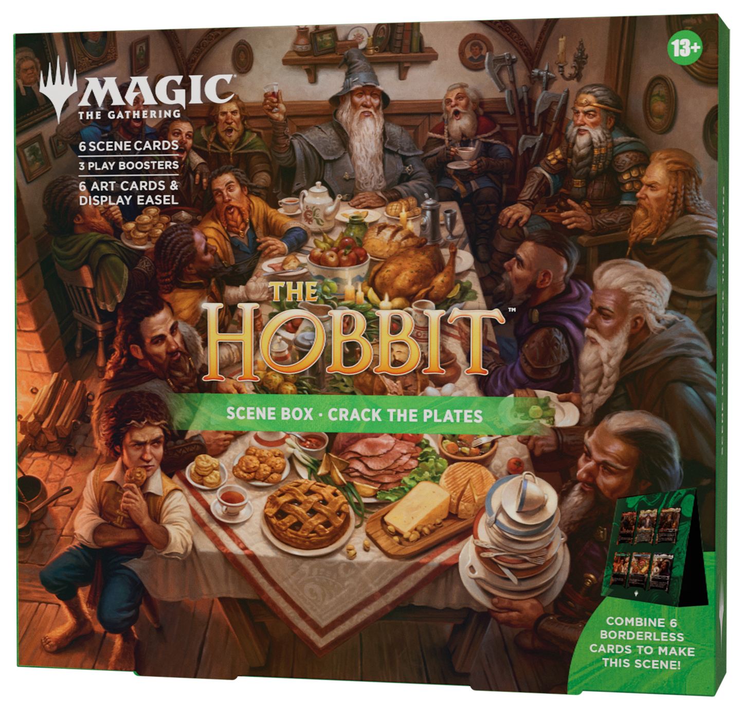 Preorder - Magic TCG - The Hobbit Scene Box Display (4 Boxes) - EN