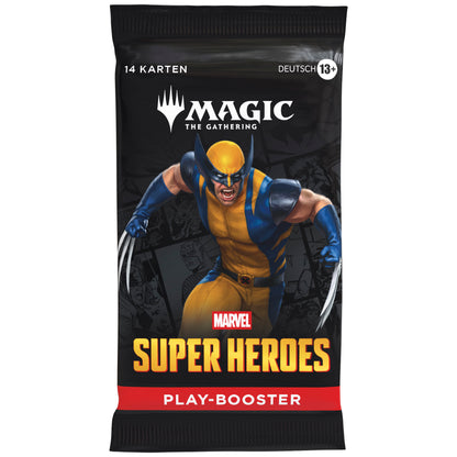 Magic TCG  - Marvel Super Heroes Play Booster Display (30 Boosters) - DE