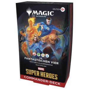 Magic TCG  - Marvel Super Heroes Commander Deck Display  - DE Fantastischen Vier