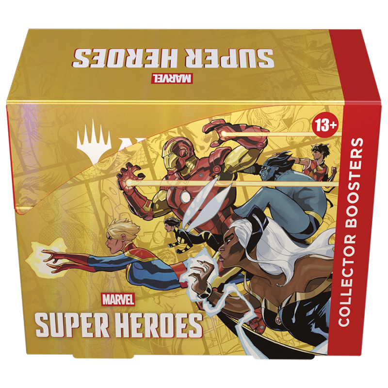 Magic TCG - Marvel Super Heroes Collector Booster Display (12 Boosters) - DE