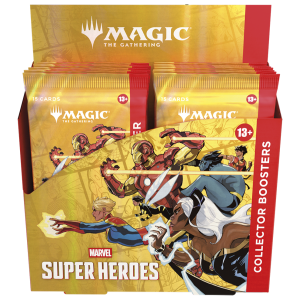 Magic TCG - Marvel Super Heroes Collector Booster Display (12 Boosters) - DE
