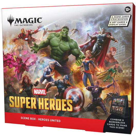 Preorder - Magic TCG  - Marvel Super Heroes Scene Box - EN