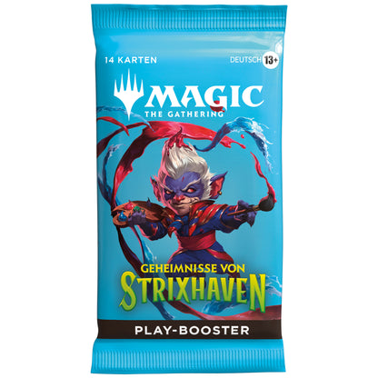 Magic TCG  - Geheimnisse von Strixhaven Play Booster Display (30 Boosters) - DE