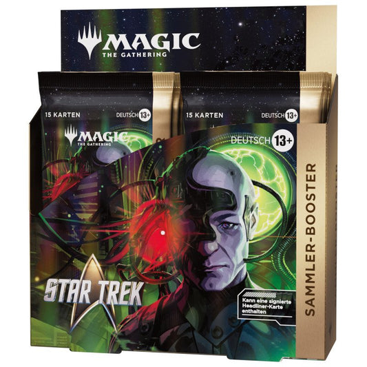 Preorder - Magic TCG Star Trek Collector Booster Display (12 Boosters) - DE