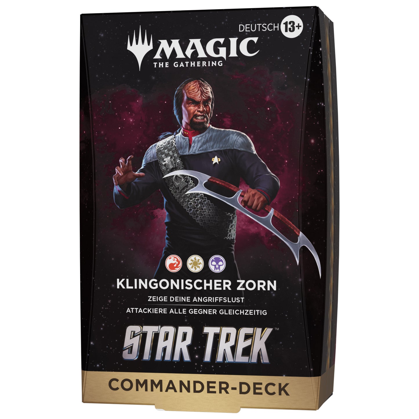 Preorder - Magic TCG Star Trek Commander Deck Display (4 Decks) - EN