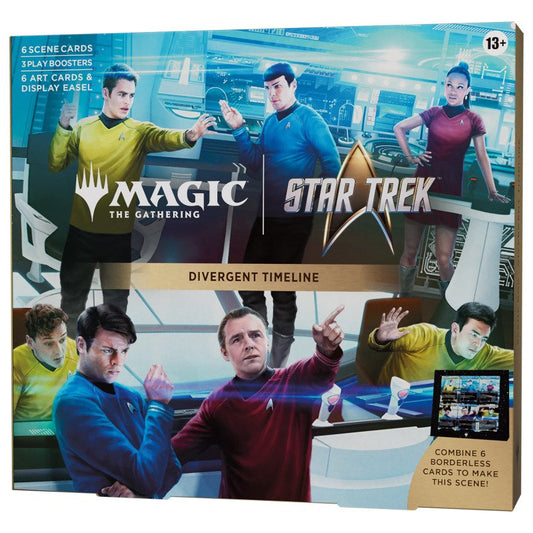 Preorder - Magic TCG Star Trek Scene Box Display (4 Boxes) - EN