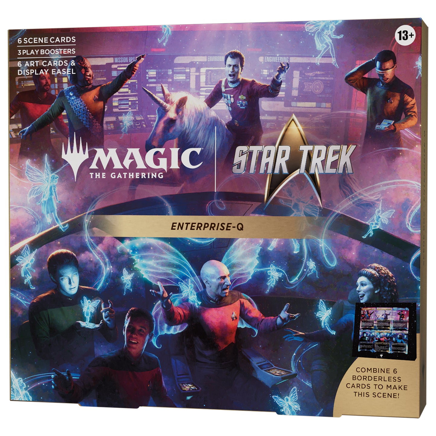 Preorder - Magic TCG Star Trek Scene Box Display (4 Boxes) - EN