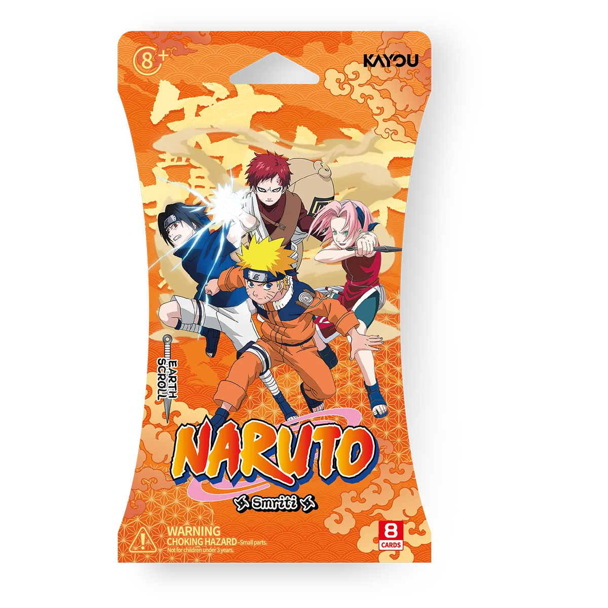 NARUTO-Smriti Collectible Cards-Earth Scroll-001A-Blister