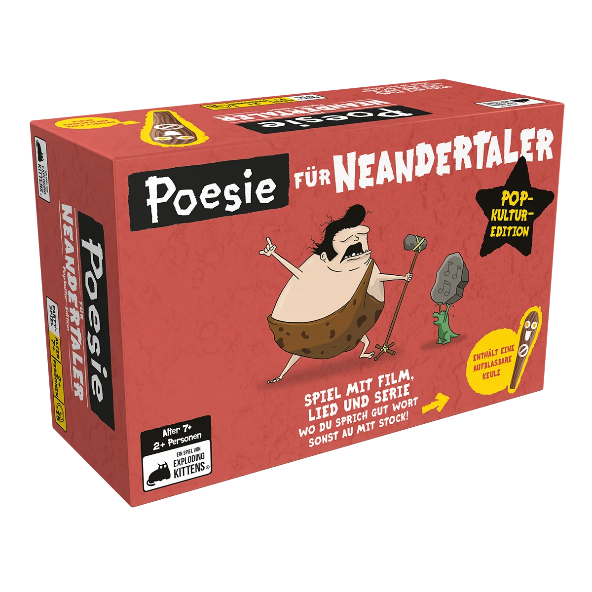 Poesie für Neandertaler: Popkultur-Edition