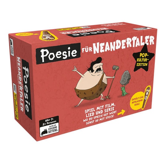 Poesie für Neandertaler: Popkultur-Edition