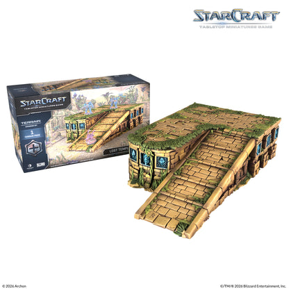 Preorder - Archon Studio - Starcraft TMG: Terrain Expansion Set: Lost Temple Ramp