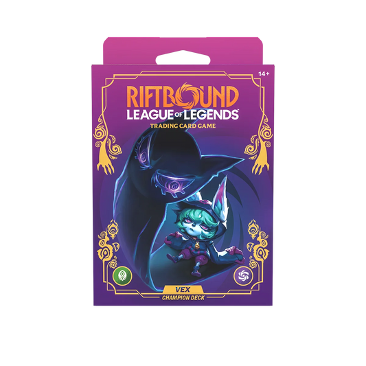 Preorder - Riftbound League of Legends TCG - Unleashed Champion Deck VEX