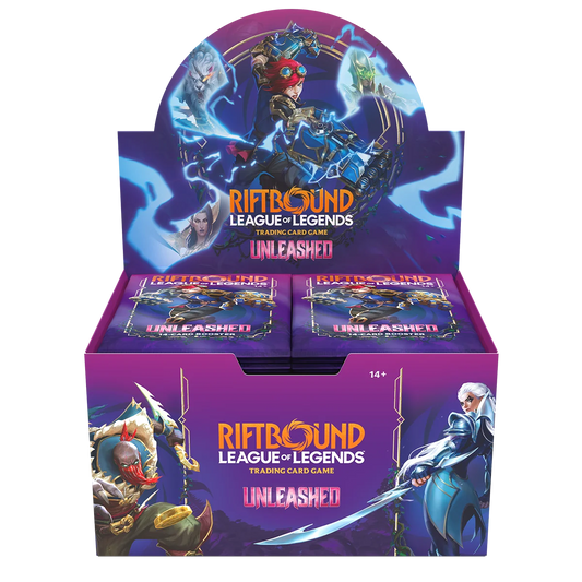 Riftbound League of Legends TCG - Unleashed Display (24 packs)
