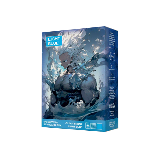 Baba Sleeves - Matte Hellblaue / Light Blue Hüllen Standard Size (100 Sleeves)