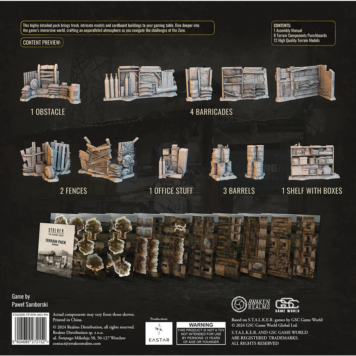 STALKER: The Board Game – Terrain Model Pack