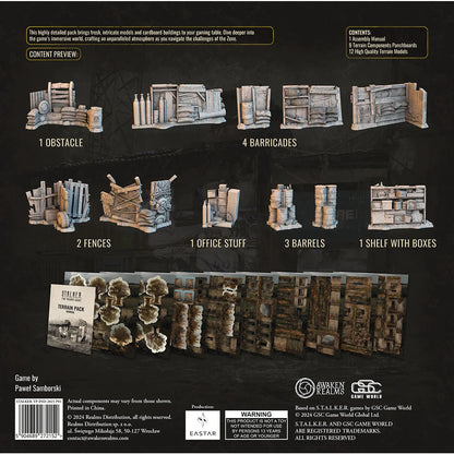 STALKER: The Board Game – Terrain Model Pack