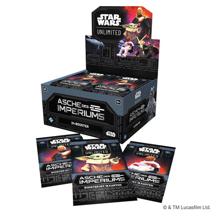 Preorder - Star Wars: Unlimited – Asche des Imperiums (Booster-Display)