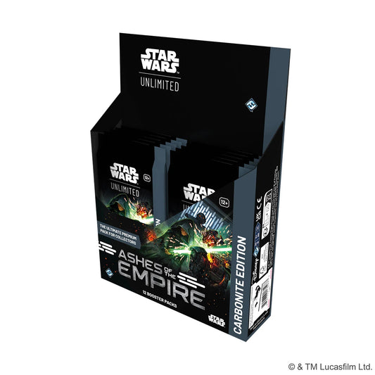 Preorder - Star Wars: Unlimited – Ashes of the Empire (Carbonite Booster Display)