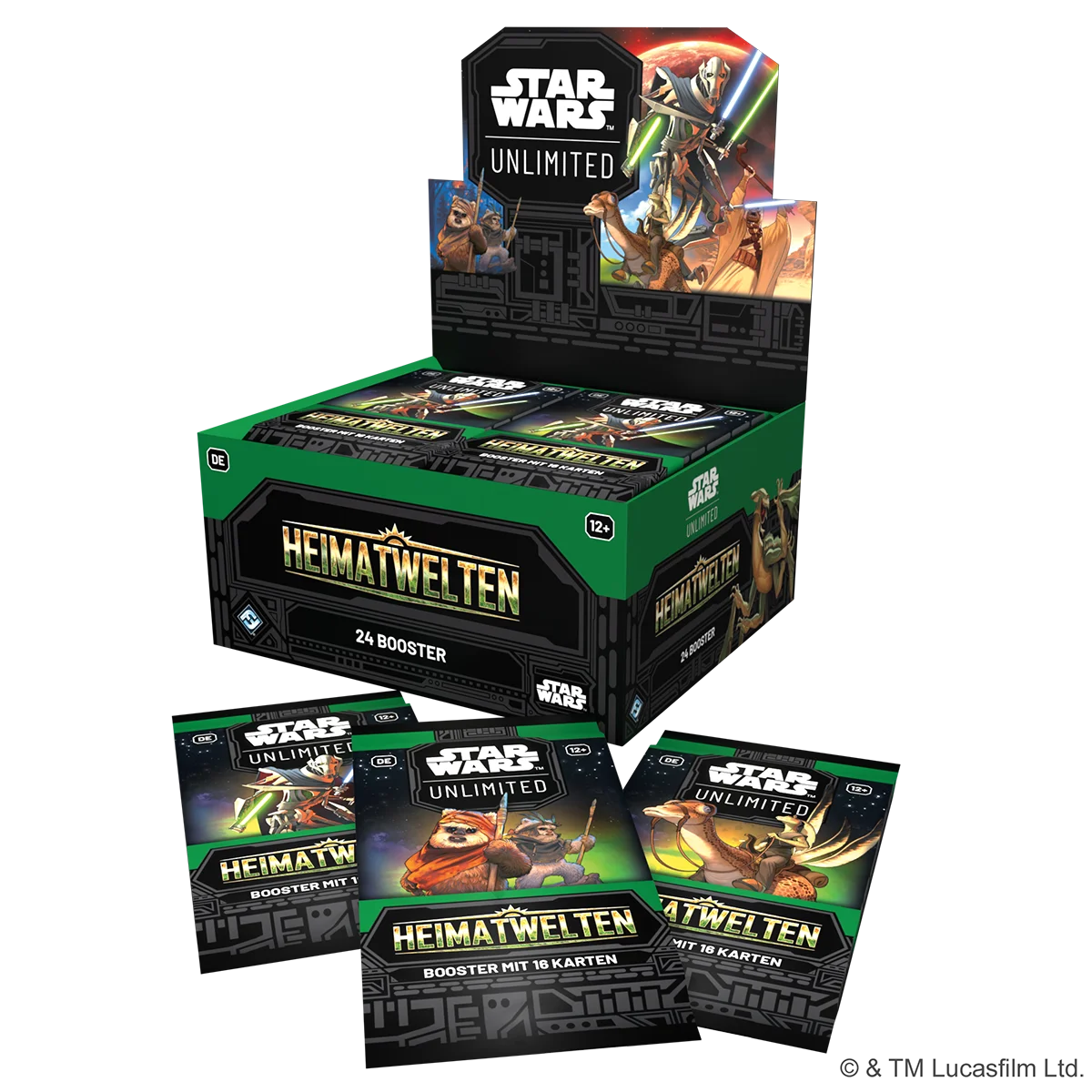 Preorder - Star Wars: Unlimited – Heimatwelten (Booster-Display)