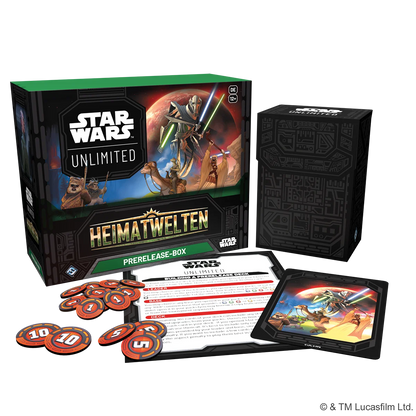 Preorder - Star Wars: Unlimited – Heimatwelten (Prerelease-Box)