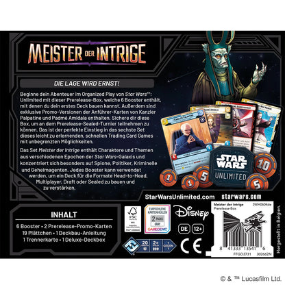 Unlimited – Meister der Intrige (Prerelease-Box)
