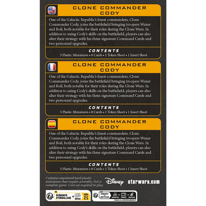 Preorder - Star Wars: Legion – Clone Commander Cody