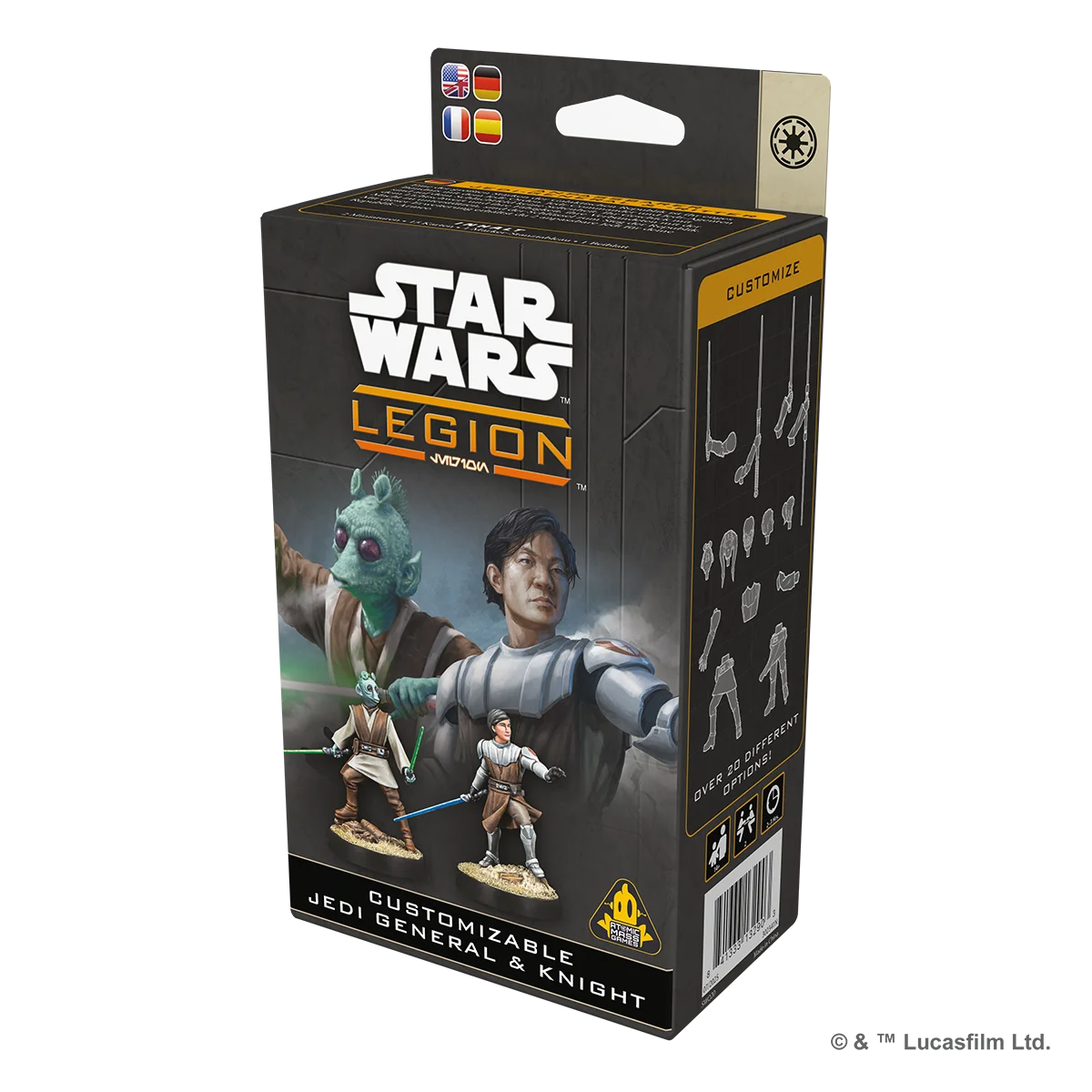 Star Wars: Legion – Customizable Jedi General & Knight