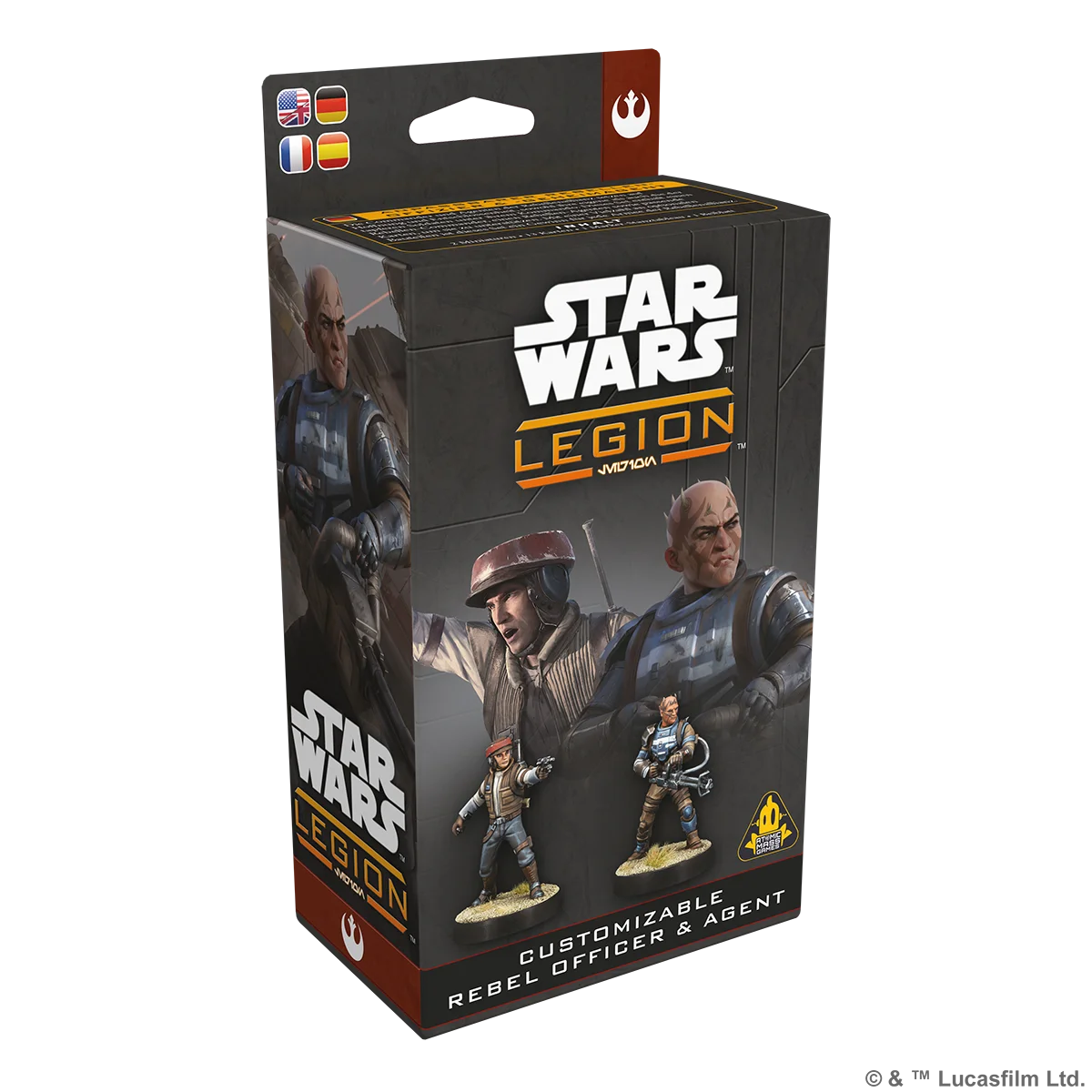 Star Wars: Legion – Customizable Rebel Officer & Agent