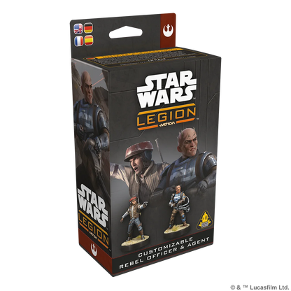 Star Wars: Legion – Customizable Rebel Officer & Agent